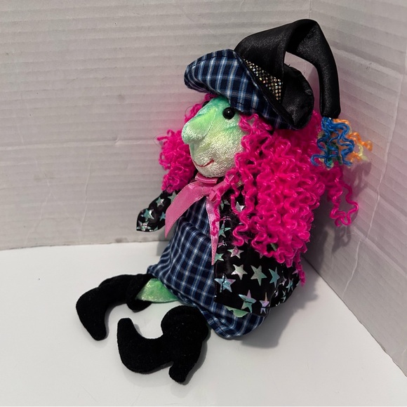 Vintage 2001 TY Beanie Baby 'Scary' Witch 8” sitting height - Picture 2 of 10